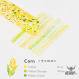 Aozora Dot Vegetable Multi-Color Crayon Stick - Set of 6 Aozora 14.98 OEShop