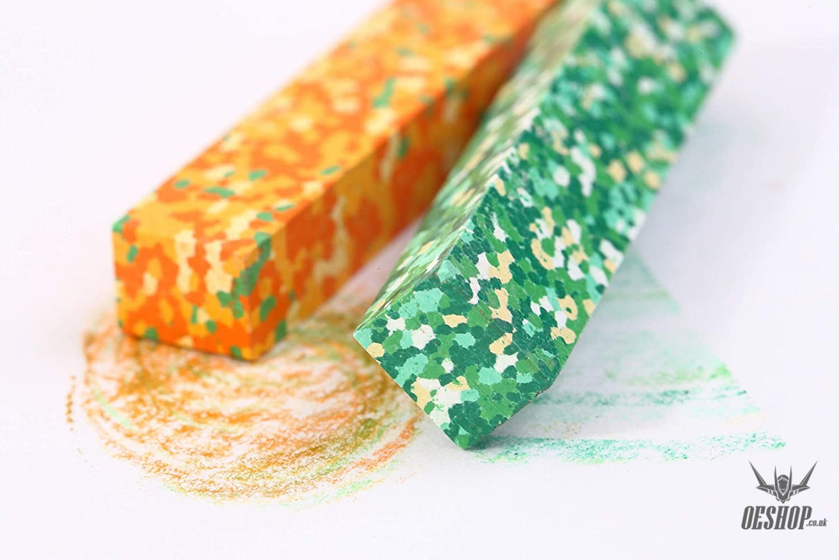 Aozora Dot Vegetable Multi-Color Crayon Stick - Set of 6 Aozora 14.98 OEShop