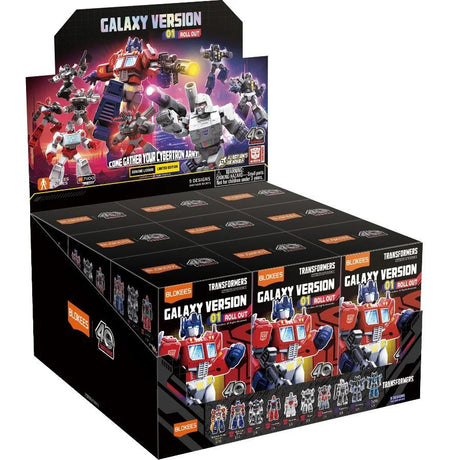 Blokees Transformers Galaxy Version 01 Roll Out Action Figure Model Kit Blind Box 71100