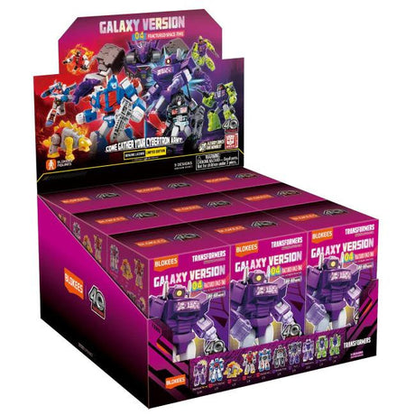 Blokees Transformers Galaxy Version 04 Fractured Space-Time Action Figure Model Kit Blind Box 71104