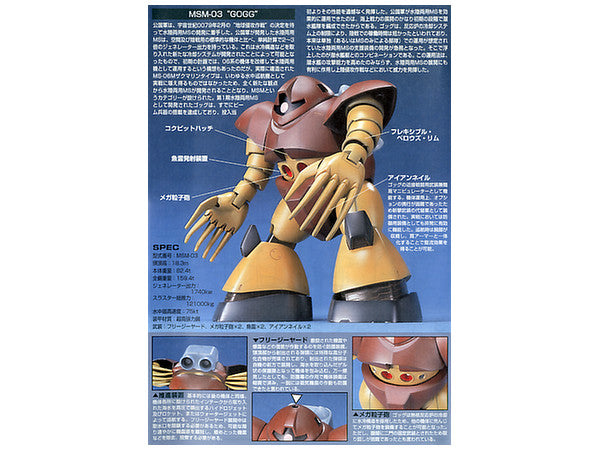 1/144 HGUC 8 Gogg