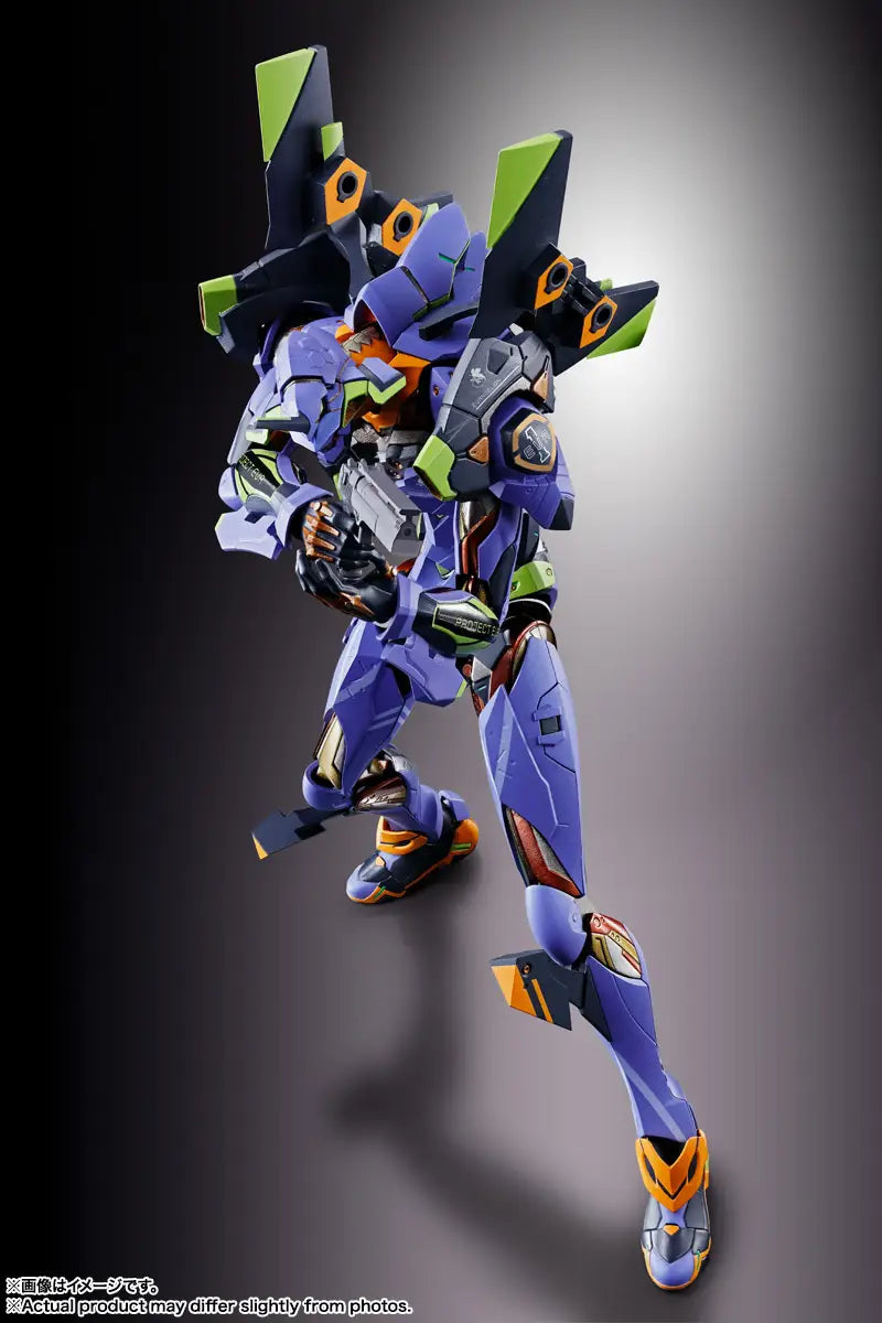 Bandai Metal Build Evangelion Unit 01 30th with the Spear of Gaius