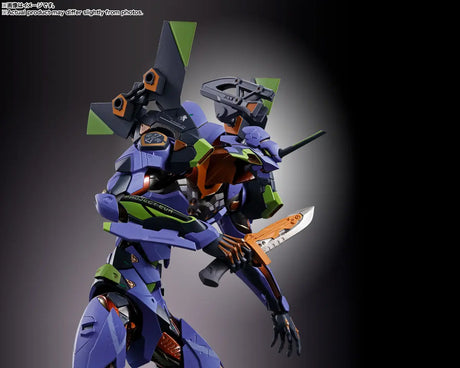 Bandai Metal Build Evangelion Unit 01 30th with the Spear of Gaius
