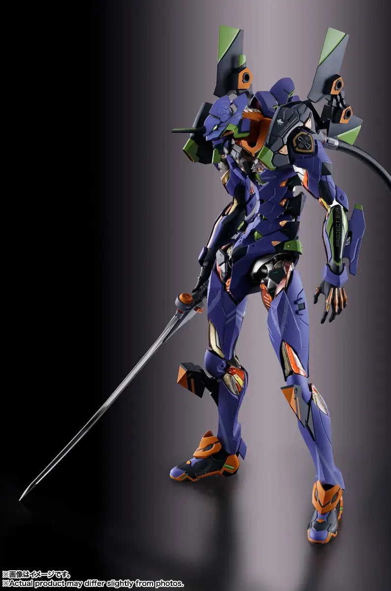 Bandai Metal Build Evangelion Unit 01 30th with the Spear of Gaius