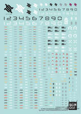 Bandai 1/144 30MM Water Transfer Decal General Purpose 2 Vol.2 Decals