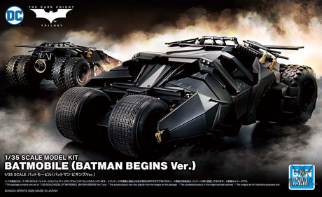 Bandai 1/35 Batmobile (Batman Begins Ver.) Scale Model Kits