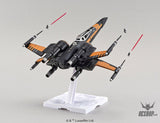 Bandai 1/72 Star Wars Poe X-Wing Fighter - Scale Model Kits