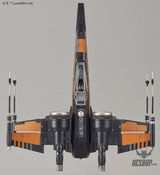 Bandai 1/72 Star Wars Poe X-Wing Fighter - Scale Model Kits