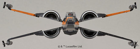 Bandai 1/72 Star Wars Poe X-Wing Fighter - Scale Model Kits