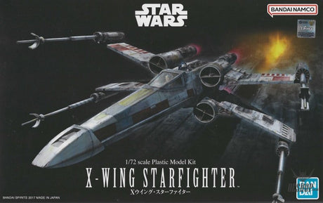 Bandai 1/72 Star Wars X-Wing Starfighter - Scale Model Kits