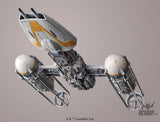 Bandai 1/72 Star Wars Y-Wing Starfighter - Scale Model Kits