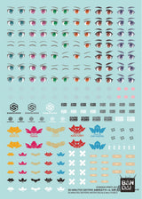 Bandai 30MS Water Transfer Decal General Purpose Decals