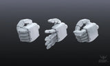 Bandai Builders Parts BPHD-08: 1/100 MS Hand 02 (Zeon) - Model Kits Accessories