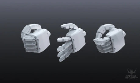 Bandai Builders Parts BPHD-08: 1/100 MS Hand 02 (Zeon) - Model Kits Accessories