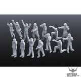 Bandai Builders Parts BPHD-16: 1/100 MS Figure 01 Model Kits Accessories