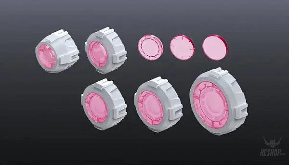 Bandai Builders Parts BPHD-17: MS Sight Lens #01 (Pink) Model Kits Accessories