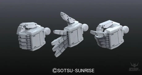 Bandai Builders Parts BPHD-23: MS Hand 04 (EFSF: L Size) Model Kits Accessories