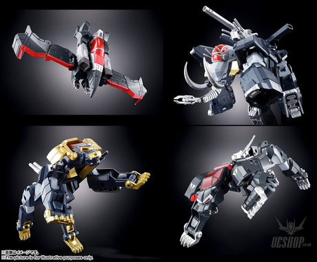 Bandai Chogokin Damashii GX-13R Super Beast Machine God Dancouga (Renewal Version) Action & Toy Figures