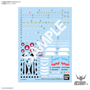 Bandai Decal 1/100 HG VF-22S Sturmvogel II Water Decals Decals