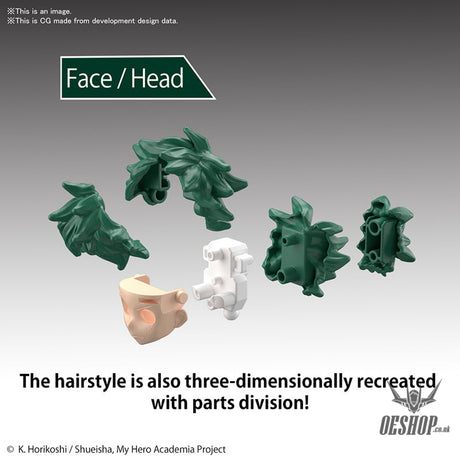 Bandai EG Entry Grade Izuku Midoriya Scale Model Kits