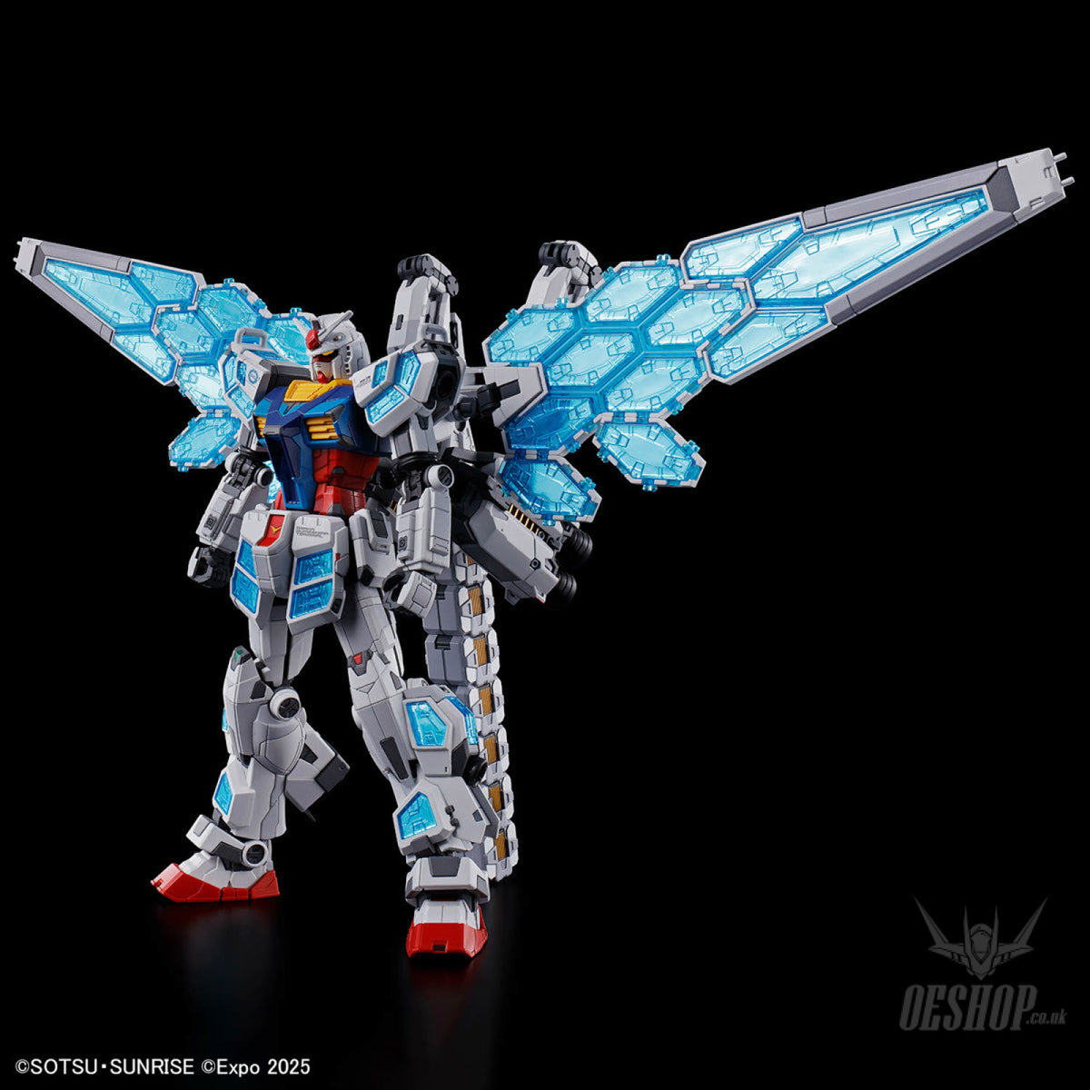 Bandai EXPO2025 1/144 RX-78F00/E Gundam (EX-001 G.L.R.S.S. Feather Unit) - Scale Model Kits