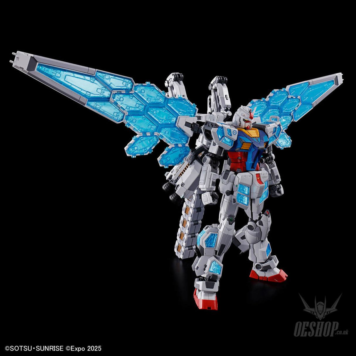 Bandai EXPO2025 1/144 RX-78F00/E Gundam (EX-001 G.L.R.S.S. Feather Unit) - Scale Model Kits