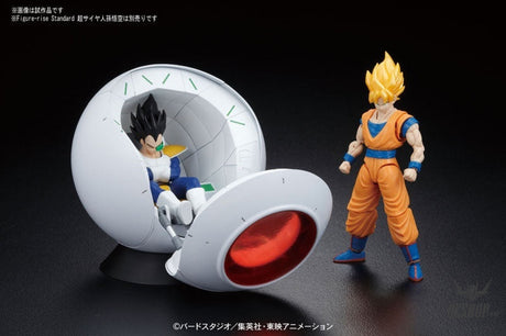 Bandai Figure Rise Mechanics Dragon Ball Z Saiyan Space Pod Scale Model Kits