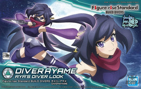 Bandai Figure Rise Standard 028 Gundam BUILD DIVERS DIVER Ayame Scale Model Kits