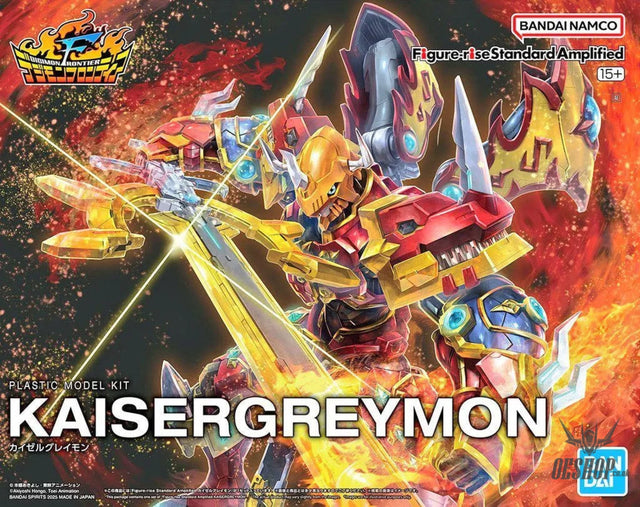 Bandai Figure Rise Standard Amplified Kaiser Greymon - Scale Model Kits