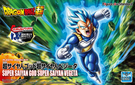 Bandai Figure Rise Standard Dragon Ball Super Super Saiyan God Super Saiyan Vegeta (Renewal Ver.) Scale Model Kits