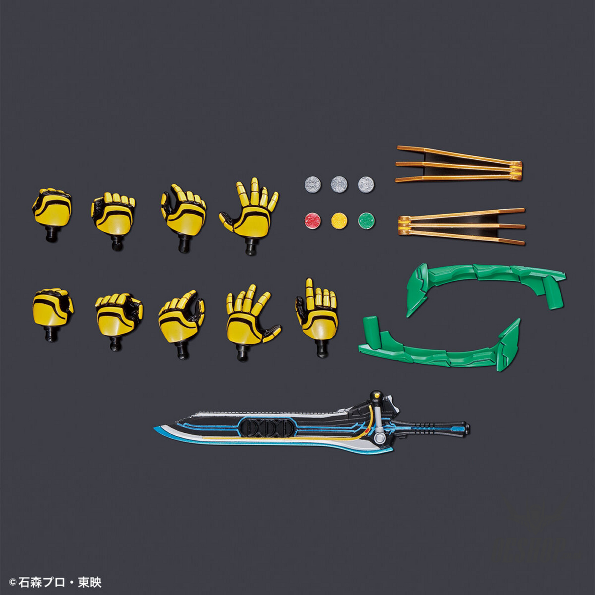 Bandai Figure Rise Standard Kamen Rider OOO Tatoba Combo Scale Model Kits