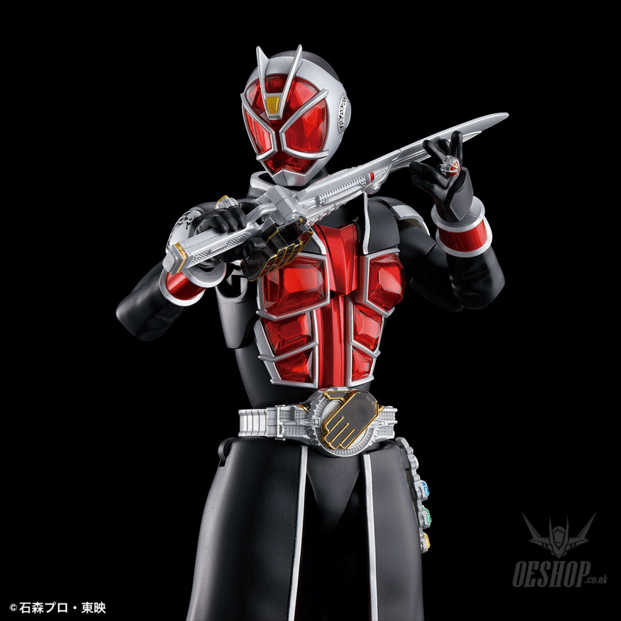 Bandai Figure Rise Standard Kamen Rider Wizard Flame Style Scale Model Kits