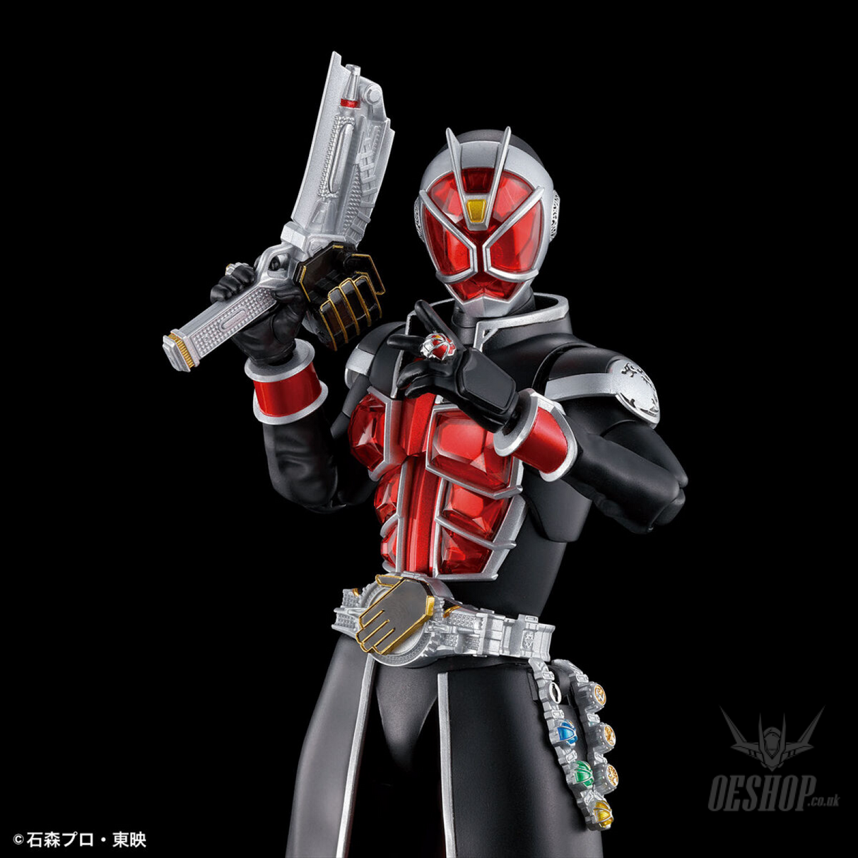 Bandai Figure Rise Standard Kamen Rider Wizard Flame Style Scale Model Kits