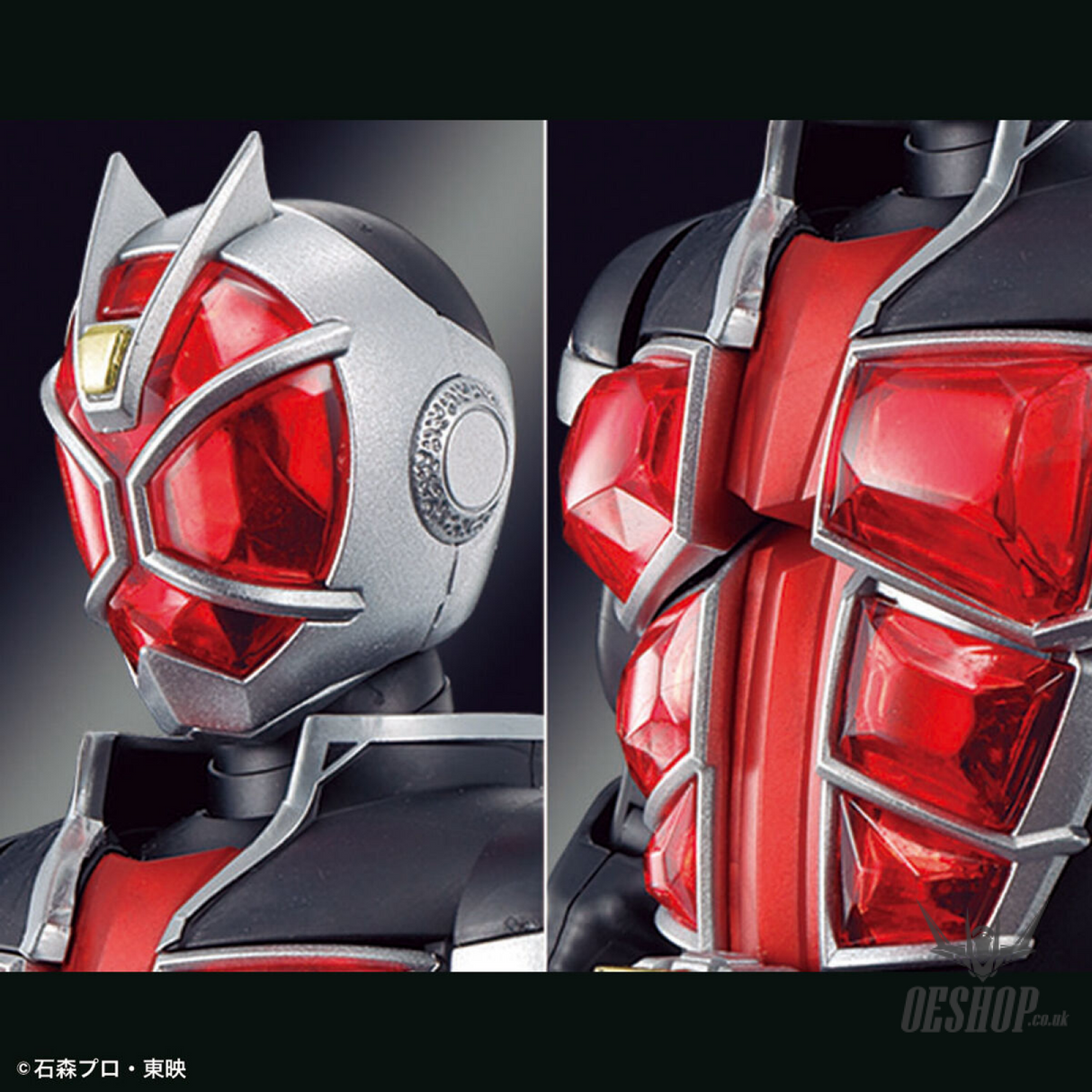 Bandai Figure Rise Standard Kamen Rider Wizard Flame Style Scale Model Kits
