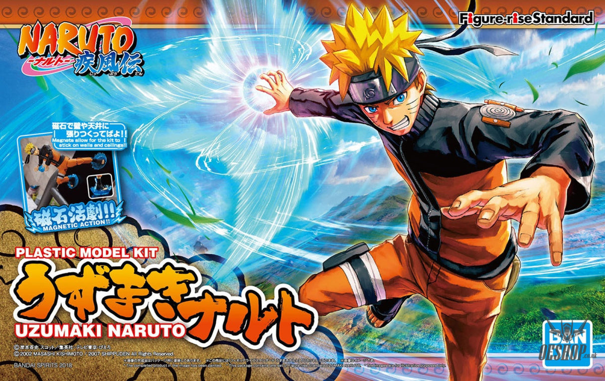 Bandai Figure Rise Standard Uzumaki Naruto Scale Model Kits