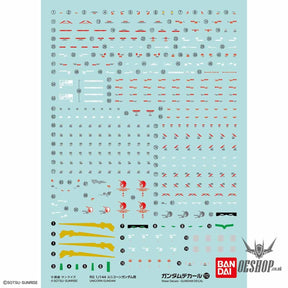 Bandai Gundam Decal No.112 RG 1/144 Unicorn Gundam Decals