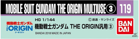 Gundam Decal No.119 Mobile Suit Gundam: The Origin General Purpose 3 Bandai Bandai 4.99 OEShop