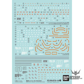 Bandai Gundam Decal No.123 Mobile Suit Gundam THE ORIGIN 4 - Decals