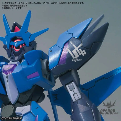 Bandai Gundam Decal No.124 Mobile Suit Gundam Build Divers Series 1 - Decals