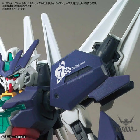 Bandai Gundam Decal No.124 Mobile Suit Gundam Build Divers Series 1 - Decals