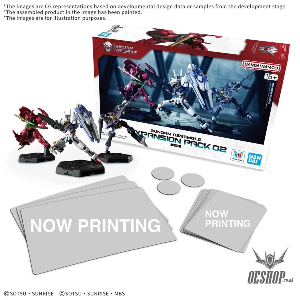 Bandai Gundam Game: Gundam Assemble Expansion Pack 02 (EX02) - Tabletop Wargame