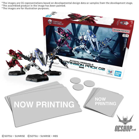 Bandai Gundam Game: Gundam Assemble Expansion Pack 02 (EX02) - Tabletop Wargame