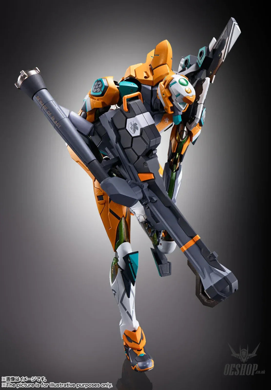 Bandai Metal Build Evangelion Prototype Unit-00 Kai 22cm Action Figure Action & Toy Figures