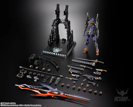 Bandai Metal Build Evangelion Unit 01 30th with the Spear of Gaius - Action & Toy Figures