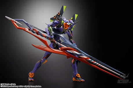 Bandai Metal Build Evangelion Unit 01 30th with the Spear of Gaius - Action & Toy Figures