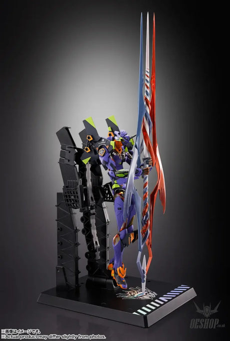 Bandai Metal Build Evangelion Unit 01 30th with the Spear of Gaius - Action & Toy Figures
