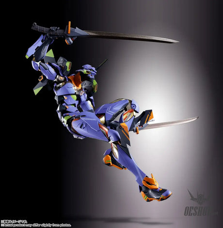 Bandai Metal Build Evangelion Unit 01 30th with the Spear of Gaius - Action & Toy Figures