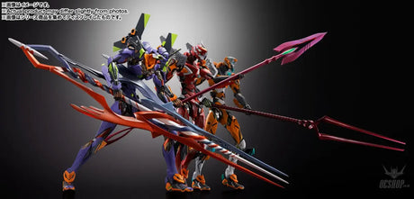 Bandai Metal Build Evangelion Unit 01 30th with the Spear of Gaius - Action & Toy Figures