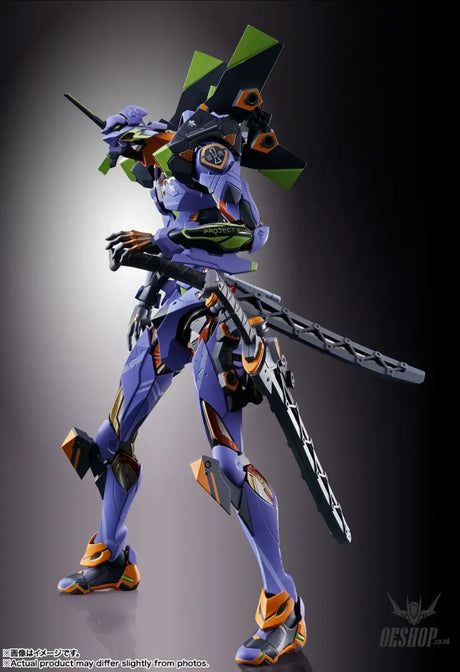 Bandai Metal Build Evangelion Unit 01 30th with the Spear of Gaius - Action & Toy Figures