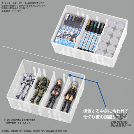 Bandai Multi Builders Case Model Kits Accessories